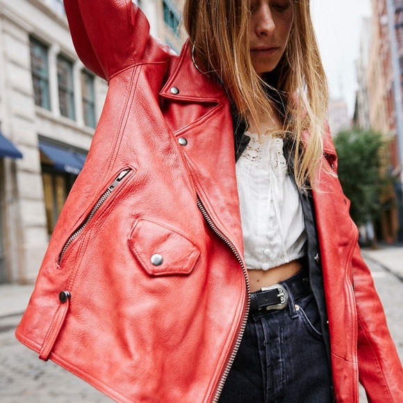 We the free “Jealousy Moto” Leather Jacket - Picture 3 of 13